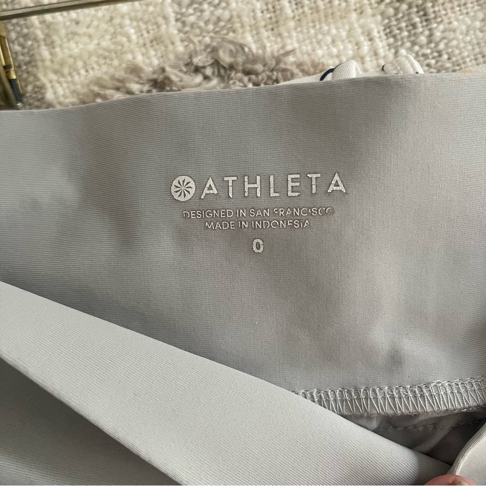 Athleta Sutton Jogger Cargo Pants Silver Gray Travel Minimalist Size 0 - Picture 7 of 10